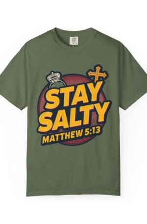 Stay Salty Matthew 5:13 Christian T-Shirt