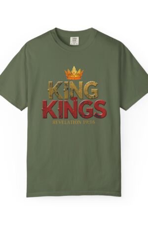 King of Kings T-Shirt – Christian Scripture 'Revelation 19:16' Graphic Tee