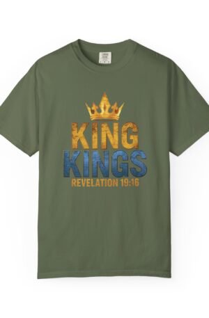 King of Kings T-Shirt — 'Revelation 19:16' Christian Faith Tee