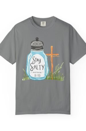 Stay Salty Matthew 5:13 T-Shirt — Christian Salt & Light Faith Tee