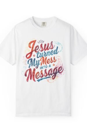Christian Message T-shirt, Faith Apparel, Inspirational Shirt, Gift for Believers, Casual Wear, Religious Clothing